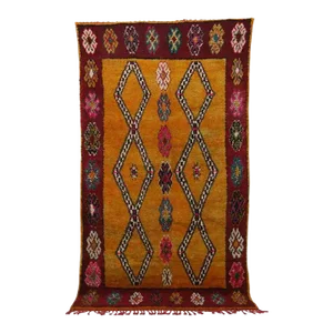 Handknotted Moroccan Rug - 6'5" X 11'6" Ft
