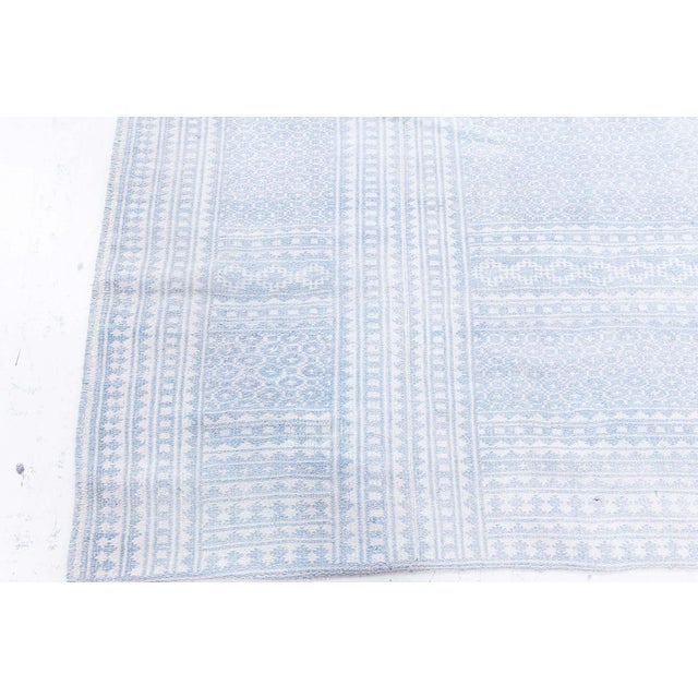 1930s Vintage Cotton Agra Rug For Sale - Image 4 of 7