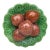 Small Portuguese Majolica Palissy Chesnuts Platter Caldas Da Rainha For Sale