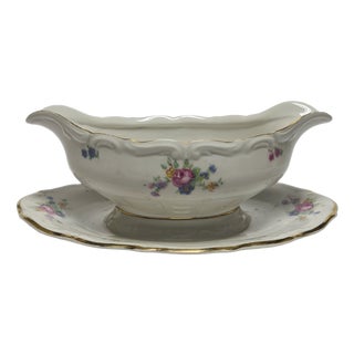 Art Deco Gravy Boat from Tielsch / Walbrzych, Poland, 1950s For Sale