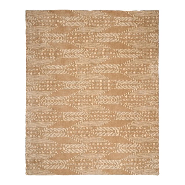 Schumacher Fitzgerald 9' x 12' Rug in Natural For Sale