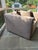 Suede Armchair in the Style of Minotti’s Suitcase Collection For Sale - Image 9 of 12