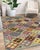 8x10 Nadia Kilim Multicolor Geometric Modern Flatweave Wool Carpet Rug For Sale - Image 4 of 7