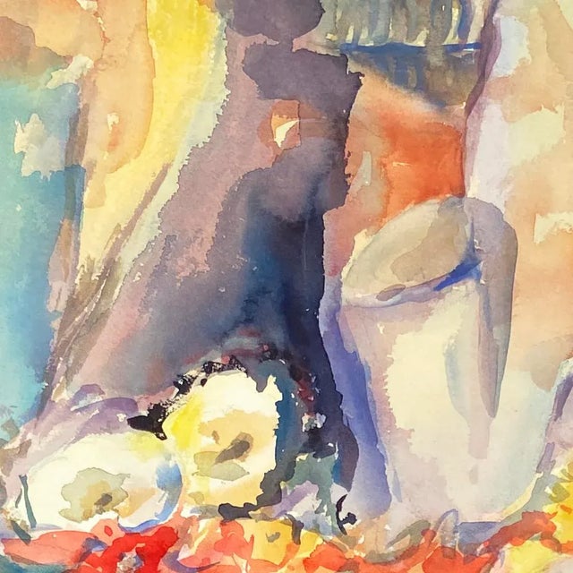 'Still Life in Rose and Gold', 1980s American School For Sale - Image 4 of 5