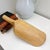 Farmhouse Vintage Hand Carved Wooden Grain Scoop / Primitive Farmhouse Decor / Rustic Kitchen Display For Sale - Image 3 of 5