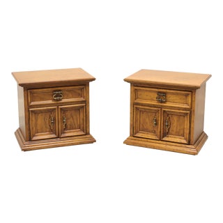 Drexel Velero Mid 20th Century Spanish Style Nightstands - Pair For Sale