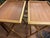 Vintage Mid-Century Modern Dolphin Teak Folding Tv Tray Tables (Set) For Sale In Raleigh - Image 6 of 11