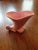 1950s McCoy Usa Pink Ceramic Cornucopia Vase For Sale In Dallas - Image 6 of 7