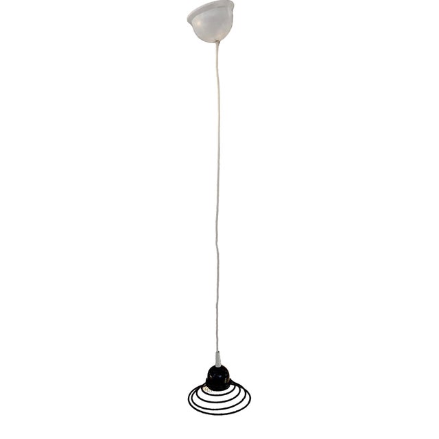 Mid-Century Modern Massive 027043 Spring Hanging Lamp, Belgium, 1970s. For Sale - Image 3 of 8
