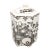 Vintage MCM Mason's Ironstone Floral Lidded Ginger Jar For Sale