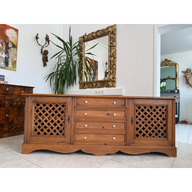 Rustic Apothecary Sideboard For Sale - Image 15 of 15