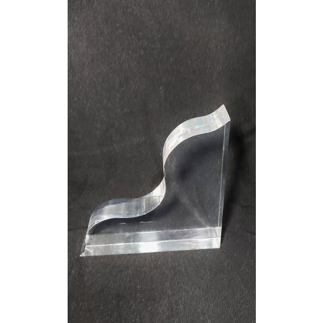 Methacrylate Book Holders, Spain, 1990s, Set of 2 For Sale - Image 10 of 13
