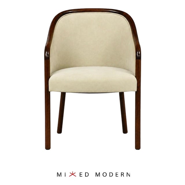 1970s Ward Bennett for Brickel Associates Banker Chair For Sale
