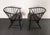 Mid-Century Modern Pair of Swedish Modern Ebonized Beechwood Sunfeather Arm Chairs by Sonna Rosen For Sale - Image 3 of 18