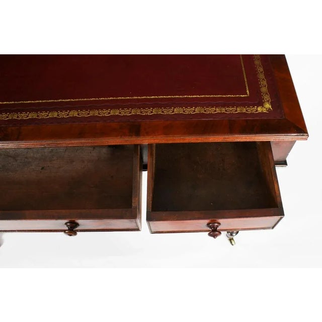Antique Victorian Gillows Writing Table, 1800s For Sale - Image 13 of 18
