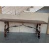 18th Dining or Console Table of Walnut with Lyre Legs and Heavy Top, Spain For Sale - Image 16 of 18