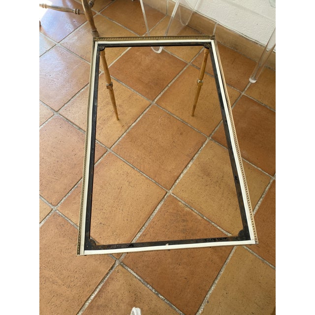Coffee Table in Brass with Black Glass Top, 1930s For Sale - Image 17 of 18