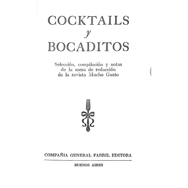 "Cocktails Y Bocaditos" 1961 For Sale - Image 4 of 12