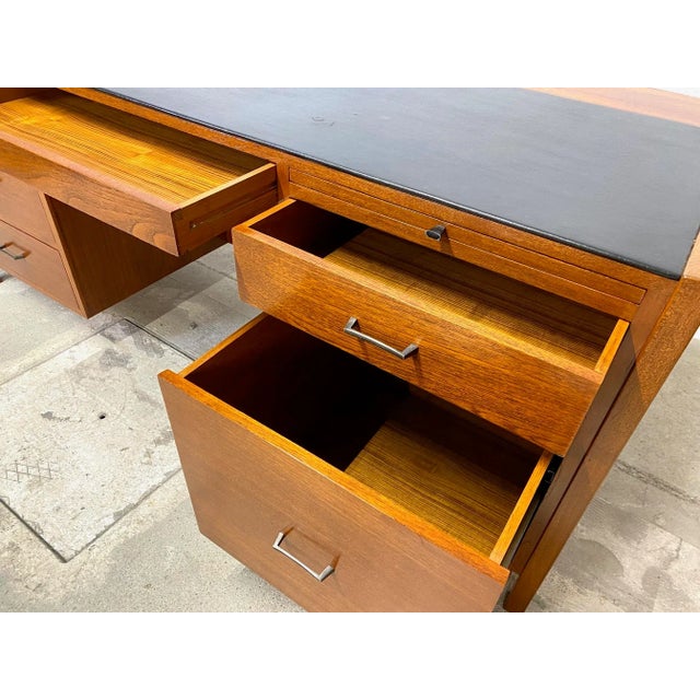 Vintage Director's Desk, 1960s For Sale - Image 6 of 10