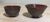 Mid-Century Modern Vintage Oscar Bucher Mid-Century Studio Pottery Bowls - a Pair For Sale - Image 3 of 13