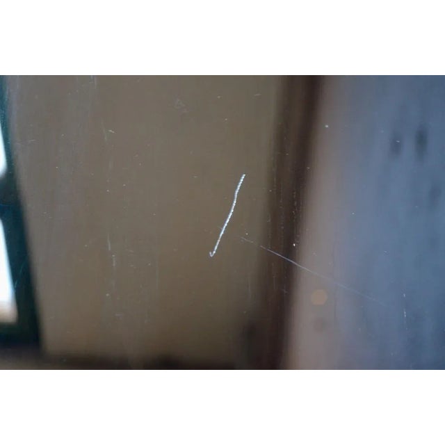 Vintage French Neo-Louis XVI Black Glass Coffee Table, 1960s For Sale - Image 9 of 18