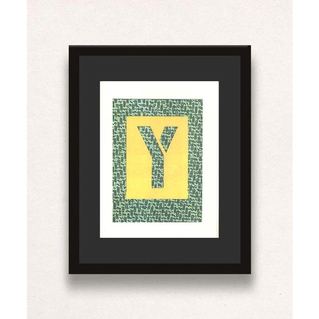 Y' from 'Hockney's Alphabet' By David Hockney 1991 Lithograph on Exhibition Fine Art Cartridge paper 38.4 x 46.4 cm (15.12...