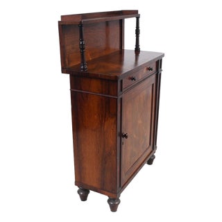 Regency Mahogany Chiffonier Side Cabinet,1810s For Sale