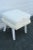 Mid Century Modern Painted Ottoman Foot Stool For Sale - Image 9 of 10