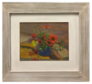 Nadezhda Vorobieva, Poppies, 1960