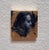 Tom by John Wentz | Oil on Copper Leaf Portrait of a man's profile For Sale