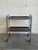 Mid-Century Modern Rosewood Folding Bar Cart German Mid-Century Modern For Sale - Image 3 of 13