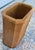 This handcrafted oak and woven sisal wastebasket was made in the 50's for the MCM design era but still looks new and...