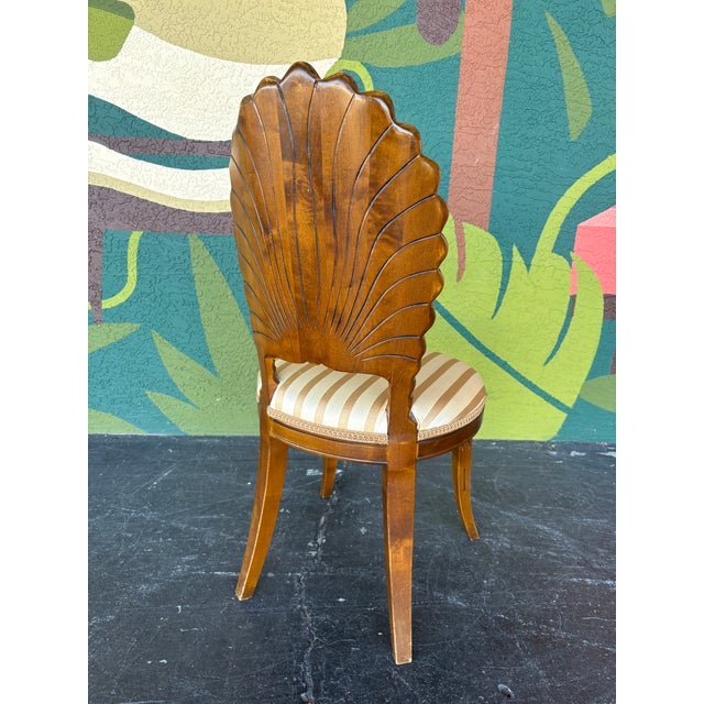 Venetian Grotto Style Shell Back Chair For Sale - Image 11 of 11