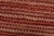 Gabbeh Rug 4'7'' X 6'9'' Red Wool Striped Contemporary Hand-Knotted Carpet For Sale - Image 4 of 12