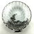 Silver Etched Glass Scallop Trinket Dish For Sale - Image 9 of 9