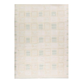 Swedish Style Kilim Deco Rug 11'7 X 14'9 For Sale