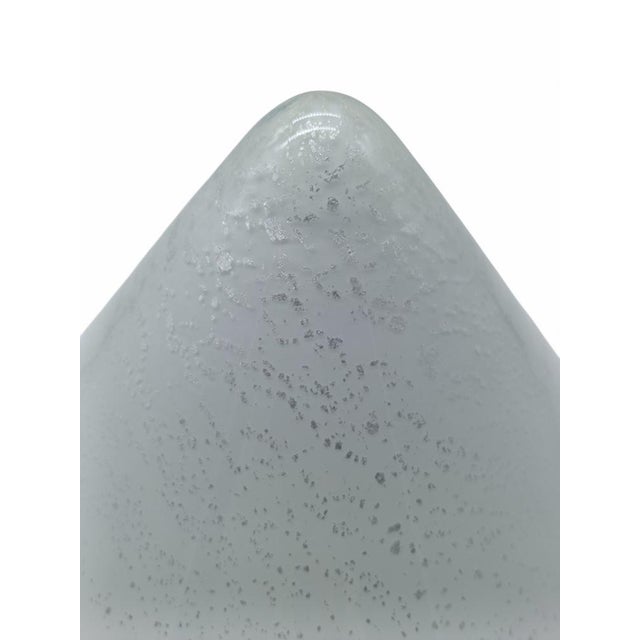 Mid-Century Modern Murano Glass Cone-Shaped Table Lamp, Italy, 1980s For Sale - Image 3 of 7