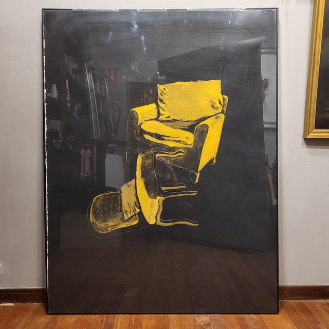 Juan Muñoz, Furniture XIV Furniture Series, 1996, Aquatint and Watercolor on Paper For Sale - Image 11 of 18