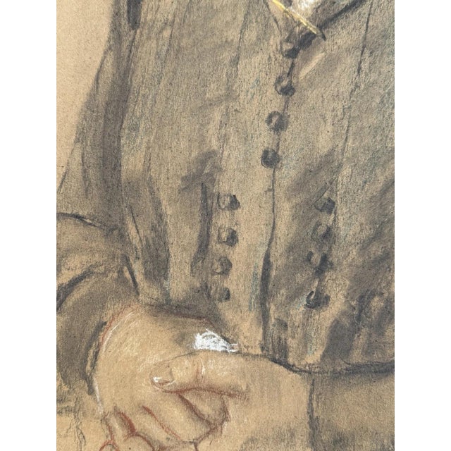 Heinrich Pforr, Mrs. Bausebach, Pastel For Sale - Image 7 of 13