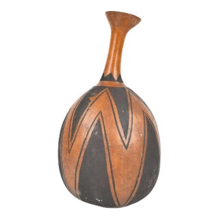 Mid 19th Century Tutsi Ceremonial Gourd For Sale