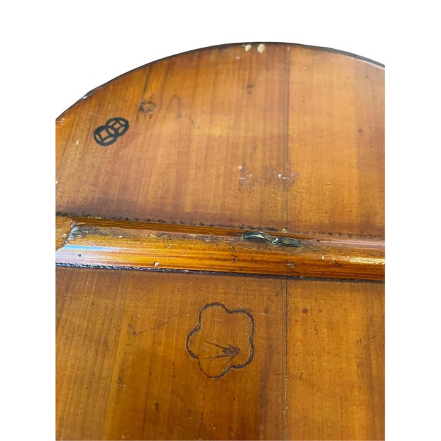 Late 19th Century Asian Handcrafted Wood Lidded Antique Wood Bucket Hallmarked For Sale - Image 10 of 12