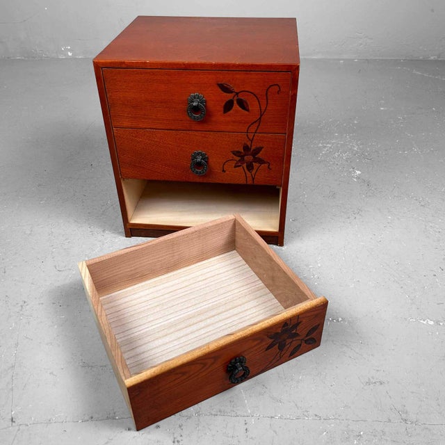 1980s Vintage Haribako in Cherry, 1980s For Sale - Image 5 of 9