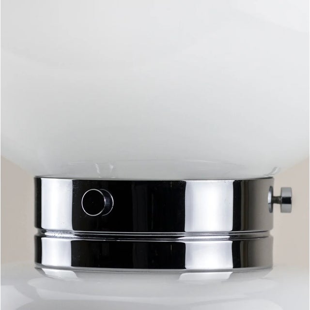 Mid-Century Modern Glass Table Lamp by Carlo Nason for JBS, 1960s For Sale - Image 3 of 8