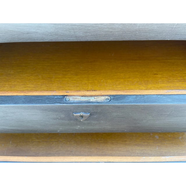 Chocolate 1990s Louis Philippe Commode – Chocolate Brown, 4 Drawer For Sale - Image 8 of 10