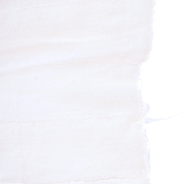 African Early 20th Century White Mudcloth Textile Mali 60x42 Inch For Sale - Image 3 of 6