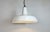 Industrial White Enamel Factory Pendant Lamp from Benjamin, USA, 1960s For Sale - Image 9 of 18