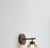 Bronze-Amber Glass Bai A Di Di Diffuser Wall Lamp by Neri and Hu for Parachilna For Sale - Image 3 of 10