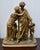 Antique Late 19th Century Statue - Figural Group has a Neoclassical Style. Moreau Era. Made of Spelter - Mixed Metals....