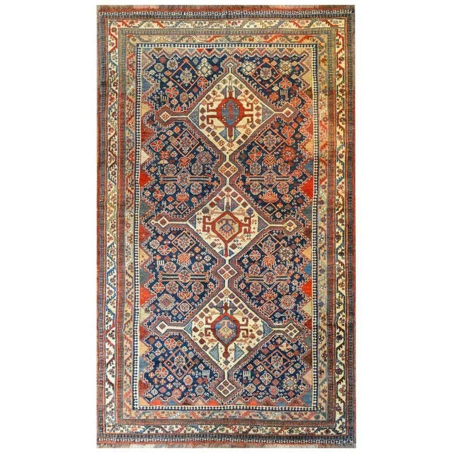 Early 20th Century Ghashgaei Rug For Sale - Image 11 of 11
