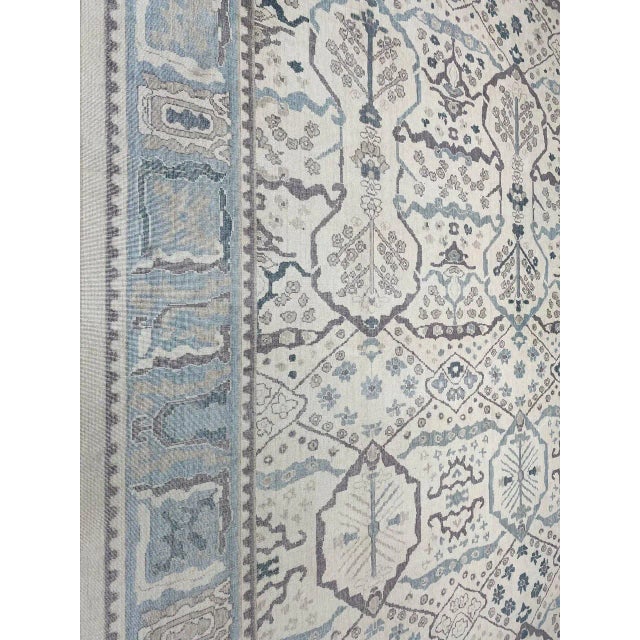 Turkish Oushak Area Rug 12'9" X 16'0" For Sale - Image 11 of 13
